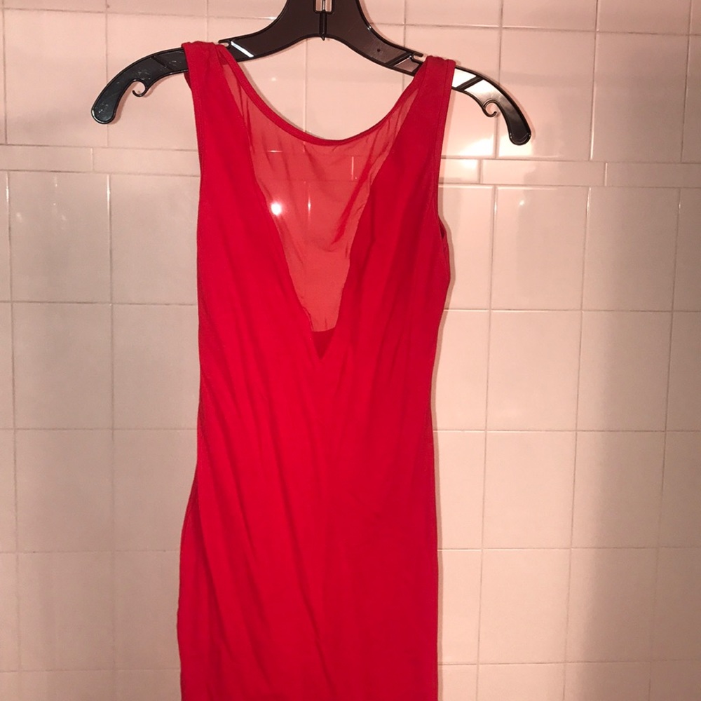 Sleeveless Little Red Dress